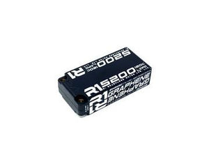 R1 5200mah 120C 7.4V 2S LiPo Enhanced Graphene Shorty Battery