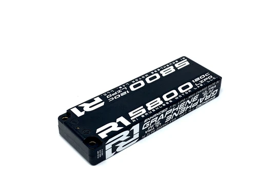 R1 5800mah 120C 7.4V 2S Enhanced Graphene Super Slim Battery 030015-2